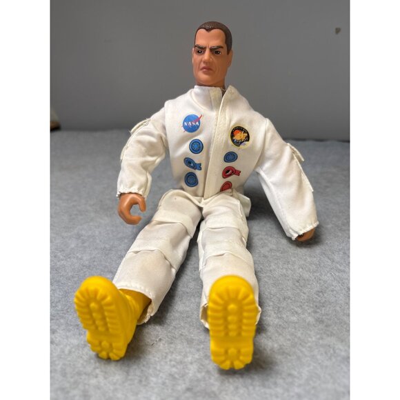 1992 Hasbro Action Man Astronaut Figure W/ NASA Suit & Yellow Boots - Picture 2 of 8